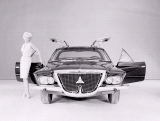 [thumbnail of 1961 Dodge FlightWing Concept Car Full Front BW.jpg]